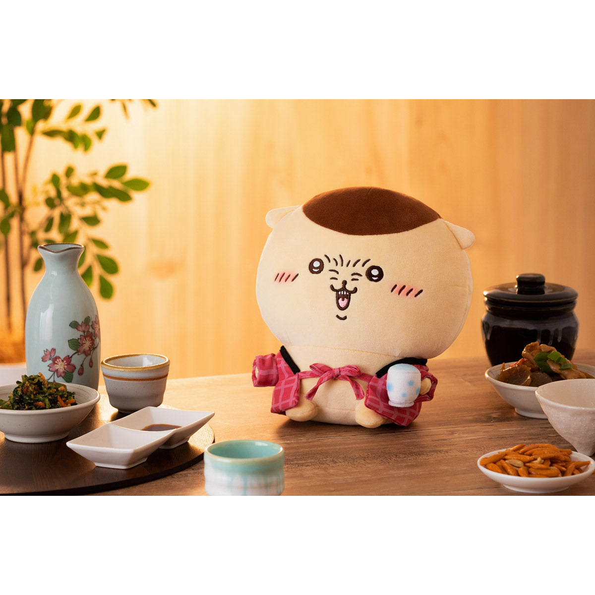 ちいかわ くりまんじゅうのしっぽり相席ぬいぐるみ | ちいかわ