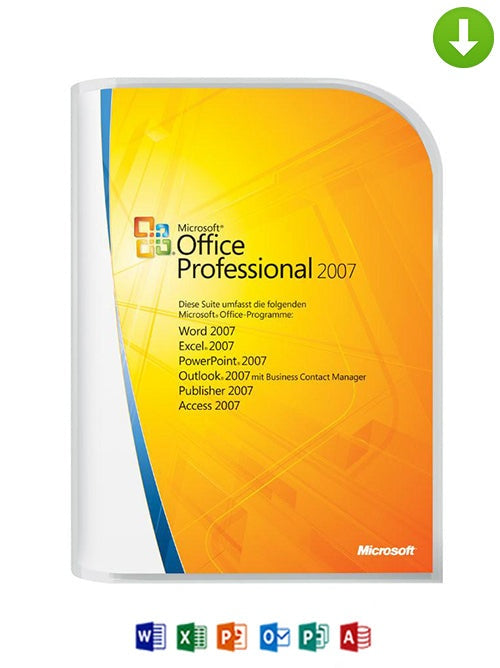 Microsoft Office Professional 2007 on DVD – MSOffice