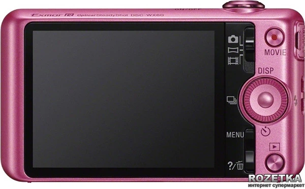 Фотоаппарат Sony Cyber-shot DSC-WX60 Pink (DSCWX60P.RU3) купить на