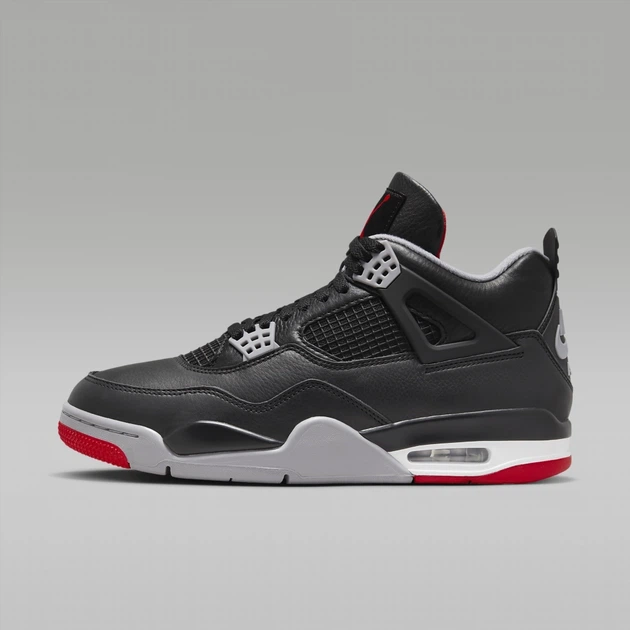 Кроссовки Air Jordan 4 Retro Bred Reimagined Black FV5029-006 42