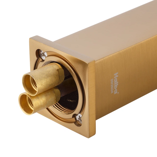 Змішувач для умивальника Haiba GAUDI 001 (HIGH) BRUSHED GOLD