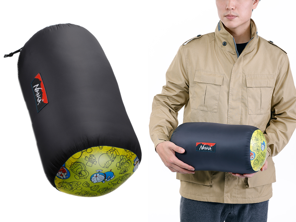 ドラえもん寝袋日本屈指のダウンメーカー「NANGA」から発売