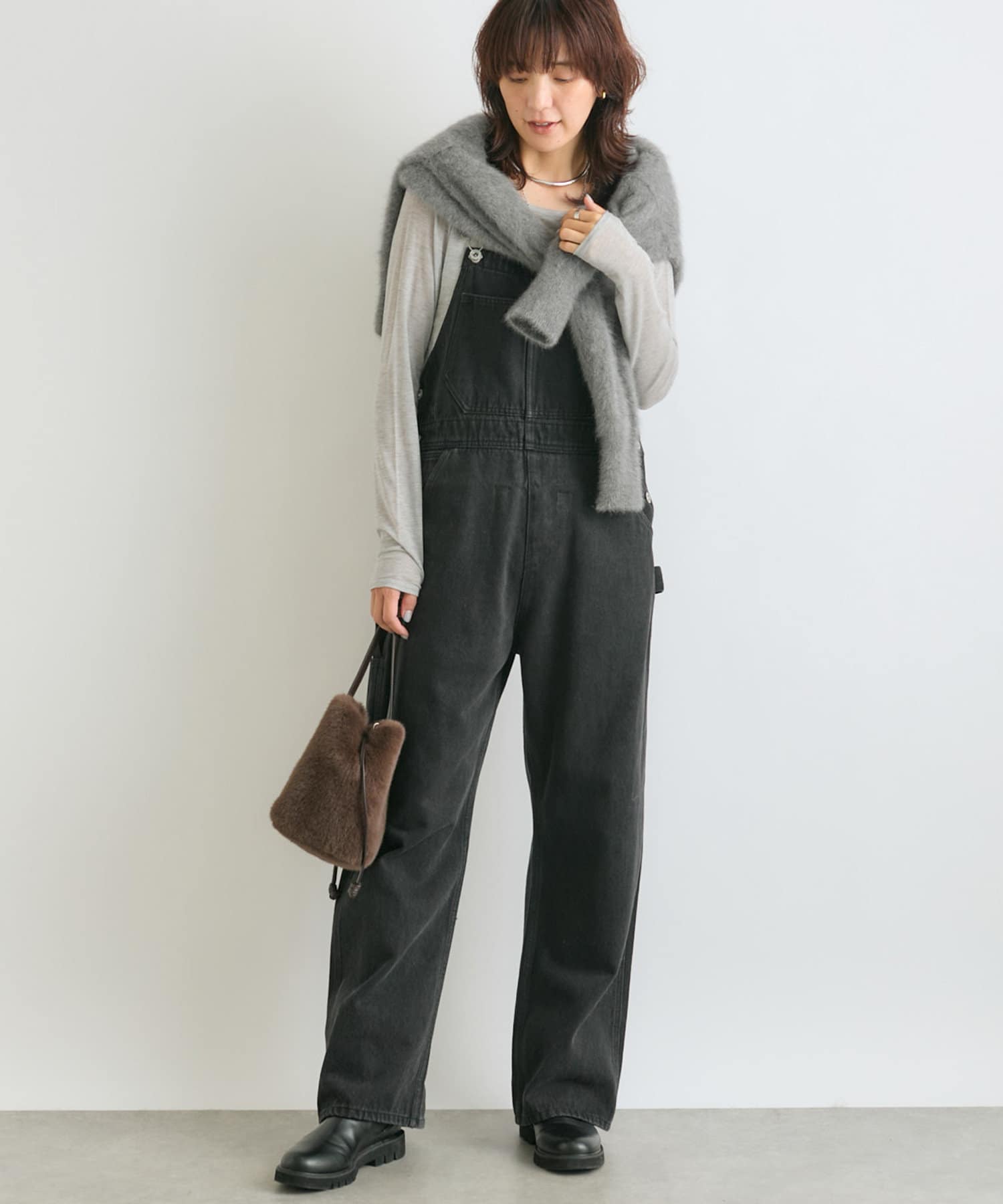 MONN.:. (モン)】オーバーオール | RIVE DROITE(リヴドロワ)レディース