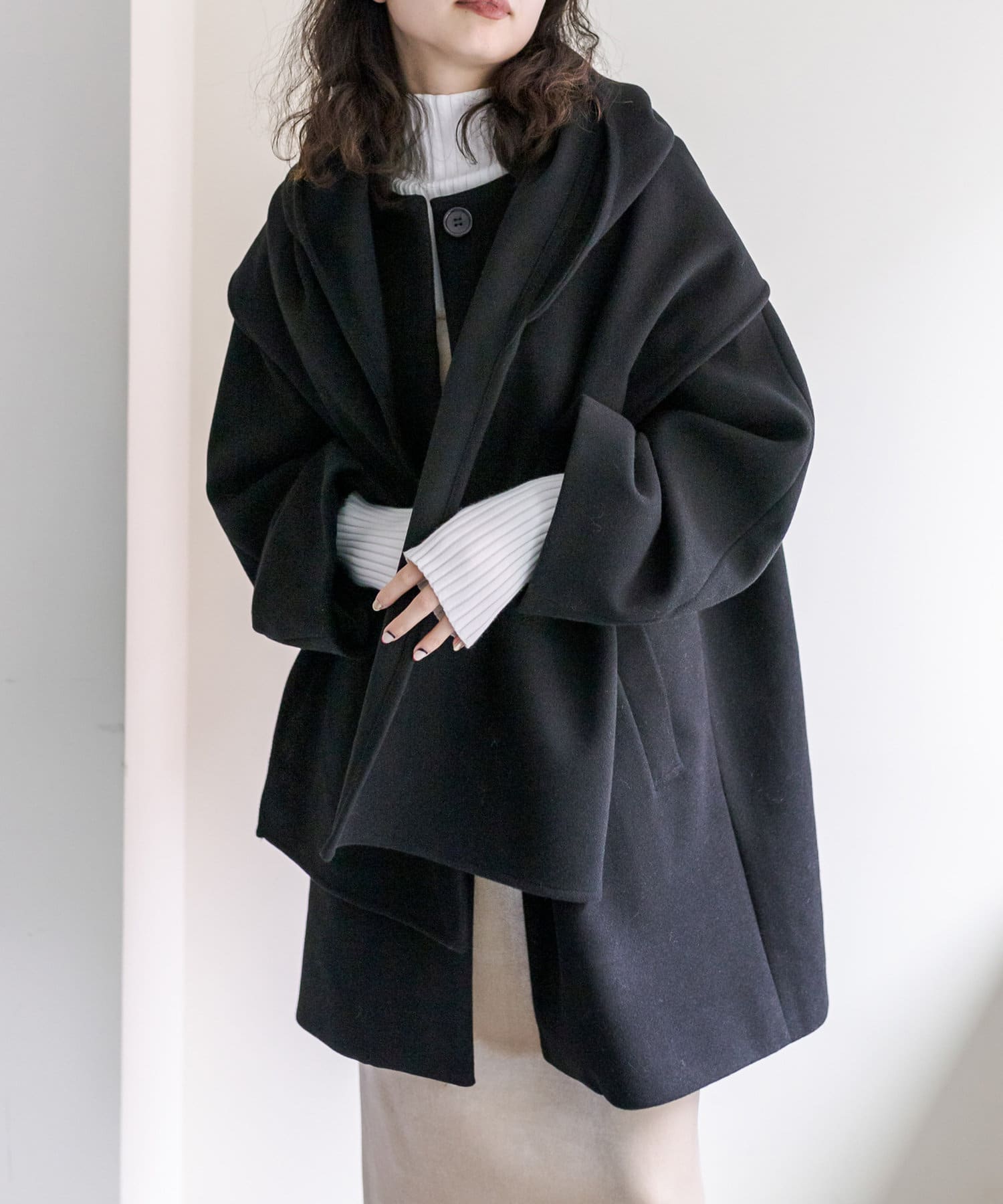 ストールフード付コート | mystic(ミスティック)レディース | PAL