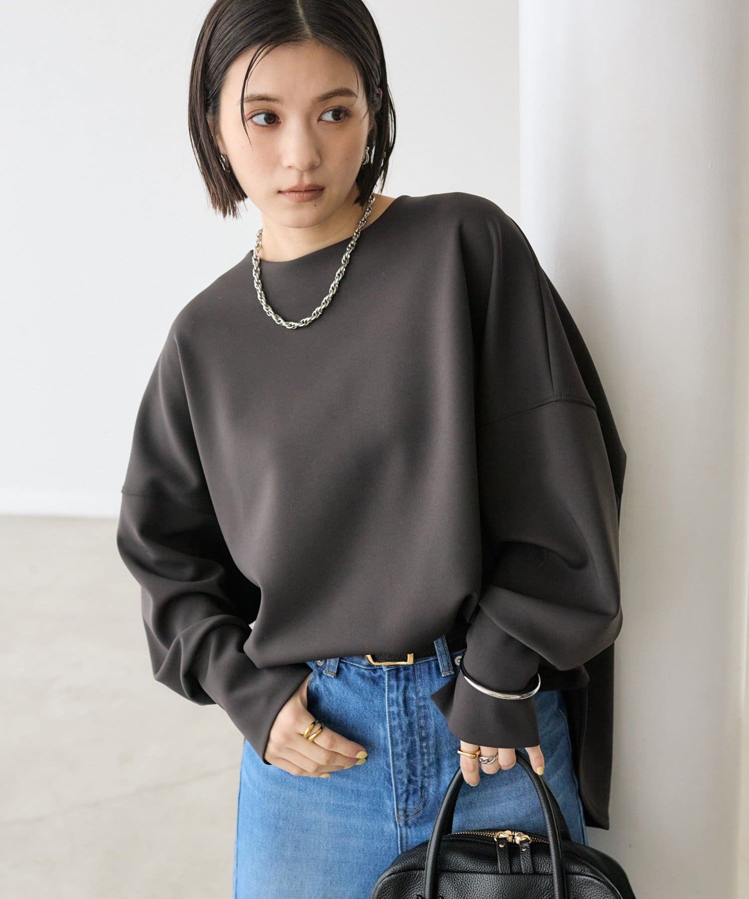 リピート続出！】【万能トップス】ダンボールポンチョプルオーバー