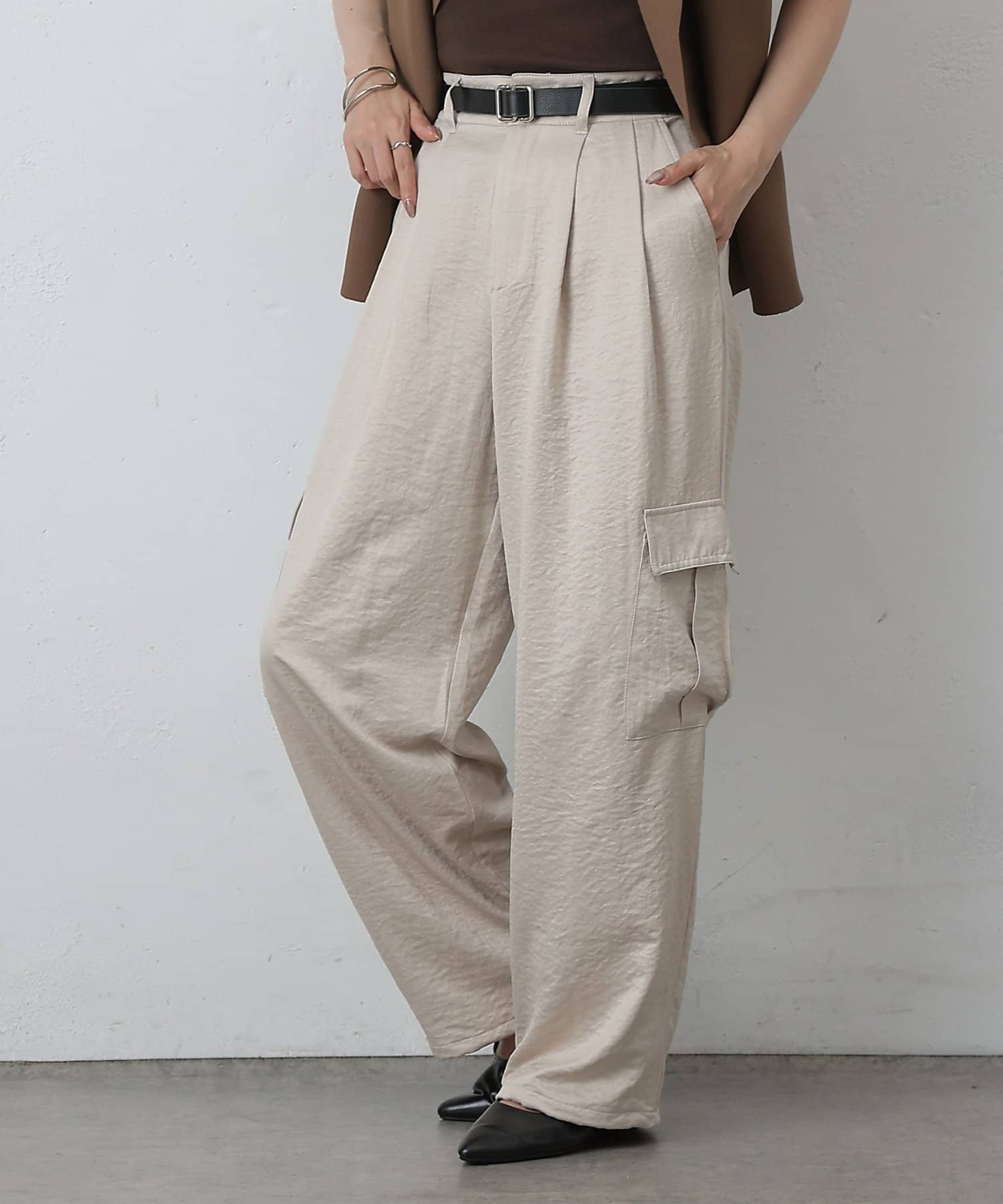 リバイバル / 新色追加】サテンカーゴパンツ | COLONY 2139(コロニー