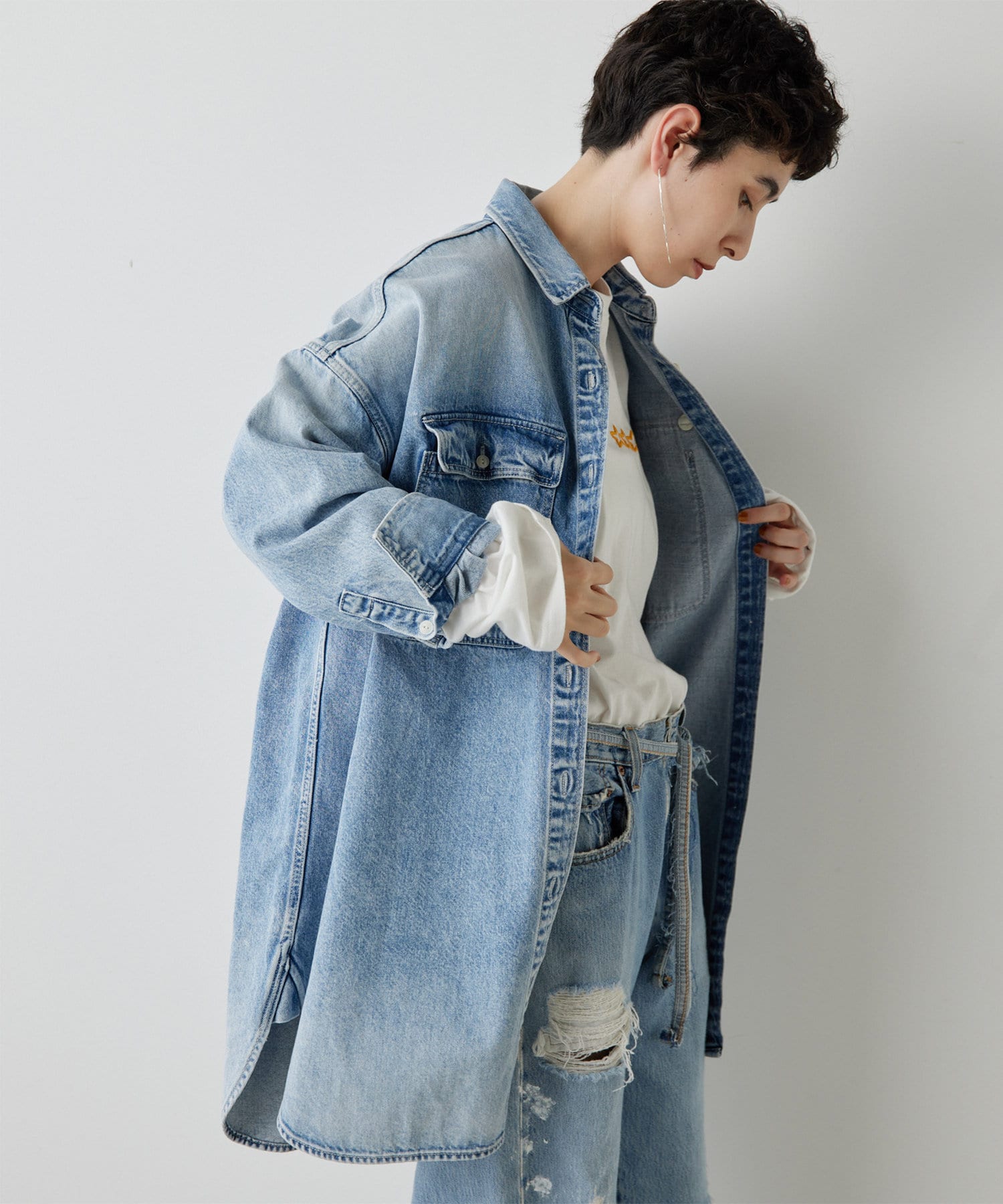 15th Anniversary】デニムシャツ | Whim Gazette(ウィム ガゼット