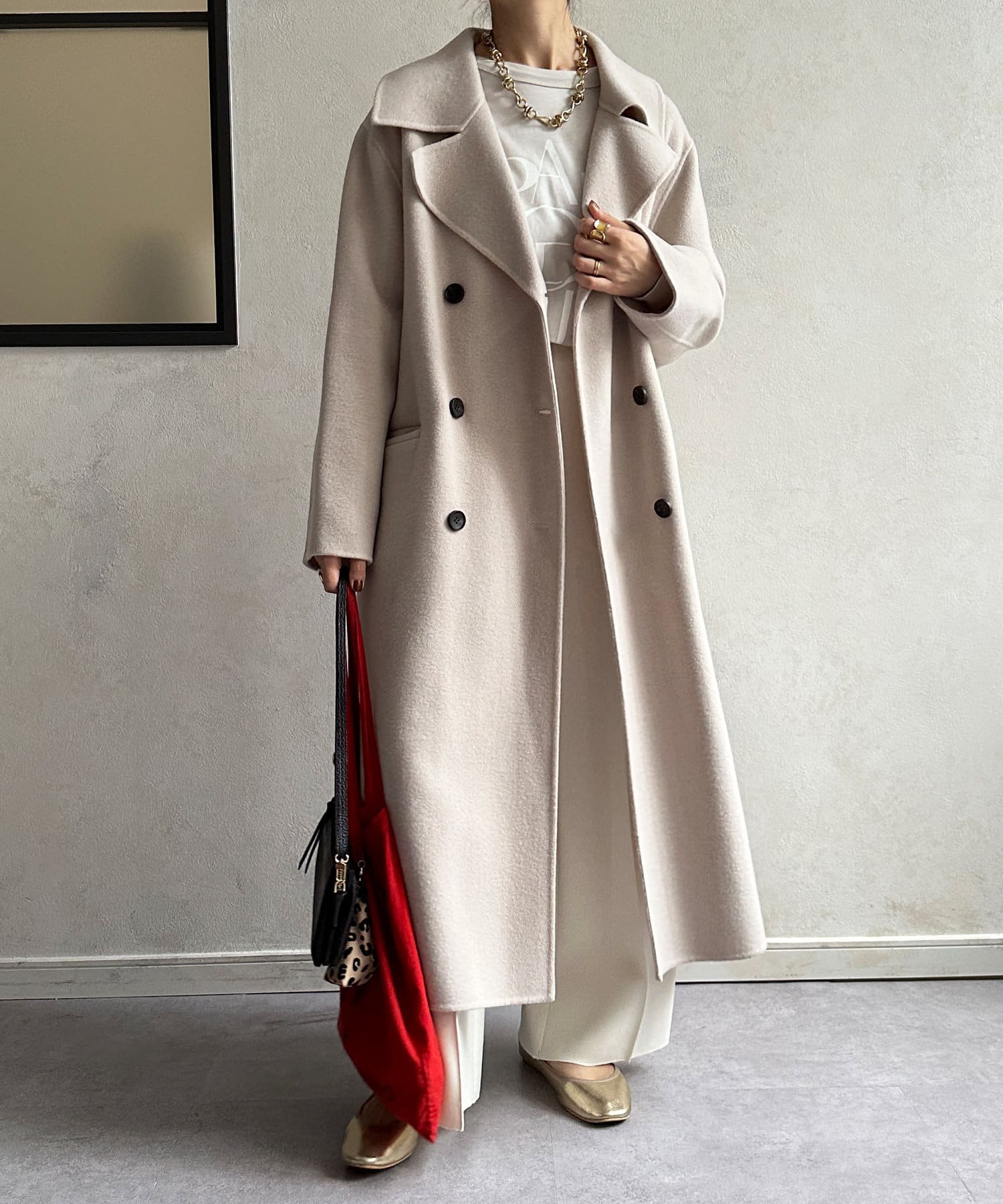 ダブルフェイスWロングコート | DOUDOU(ドゥドゥ)レディース | PAL