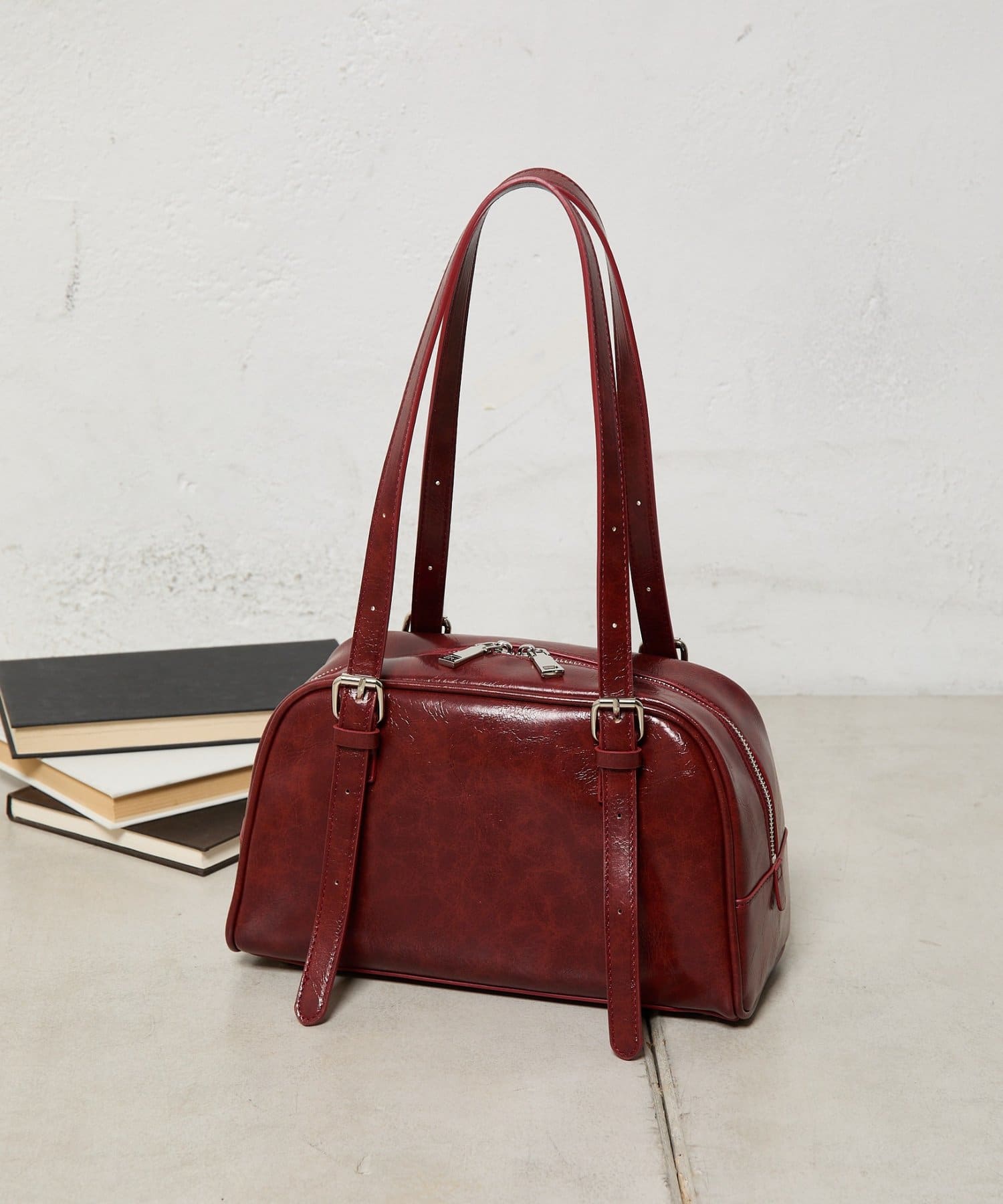 動画あり/新色追加】ヴィンテージ合皮ボストンバッグ | COLONY 2139