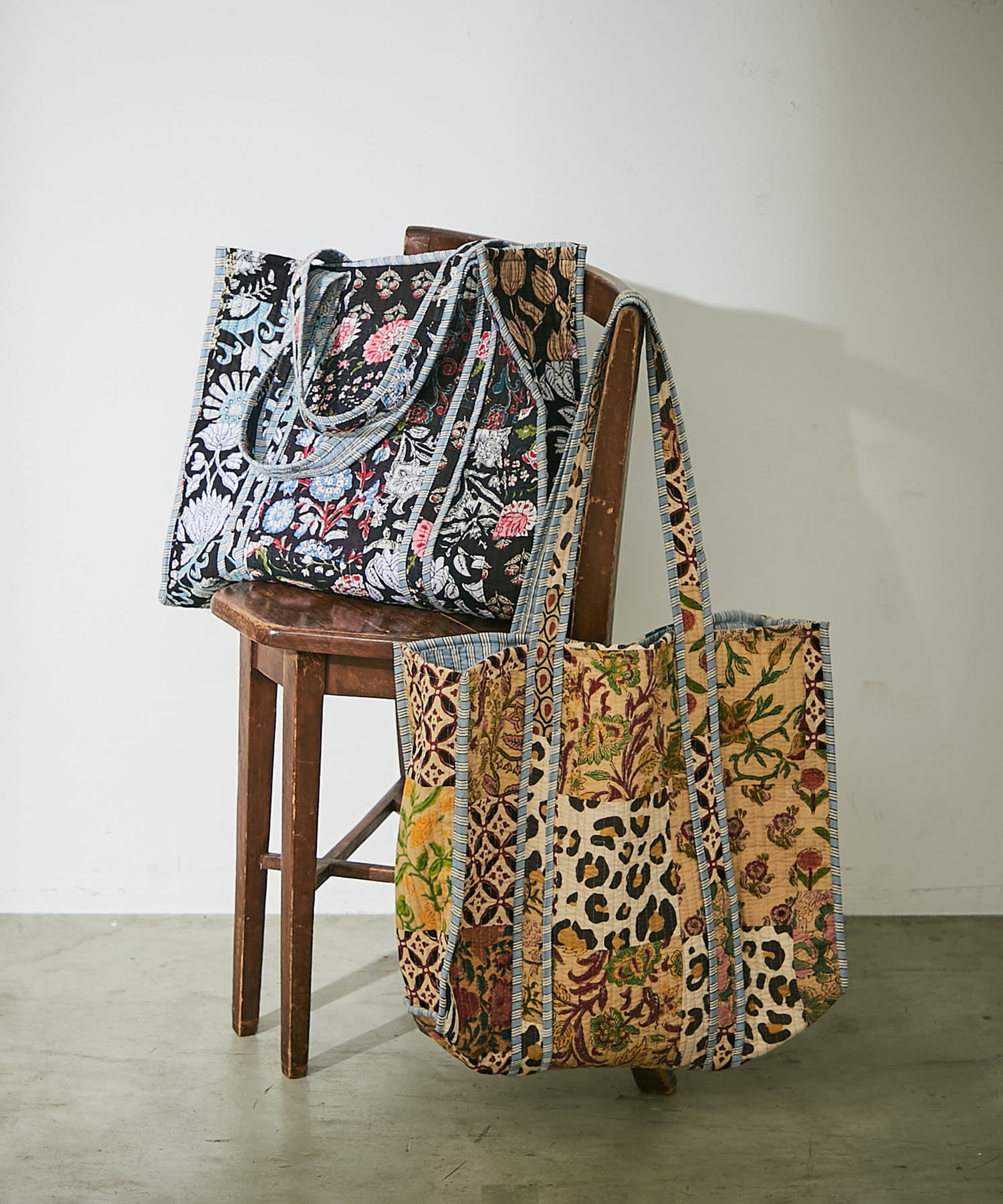 新色登場！】【India series】パッチワークトートバッグ | Remind me