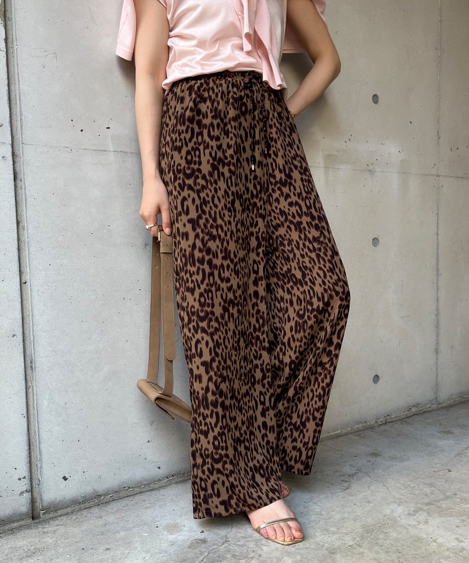 レオパードイージーパンツ | DOUDOU(ドゥドゥ)レディース | PAL CLOSET