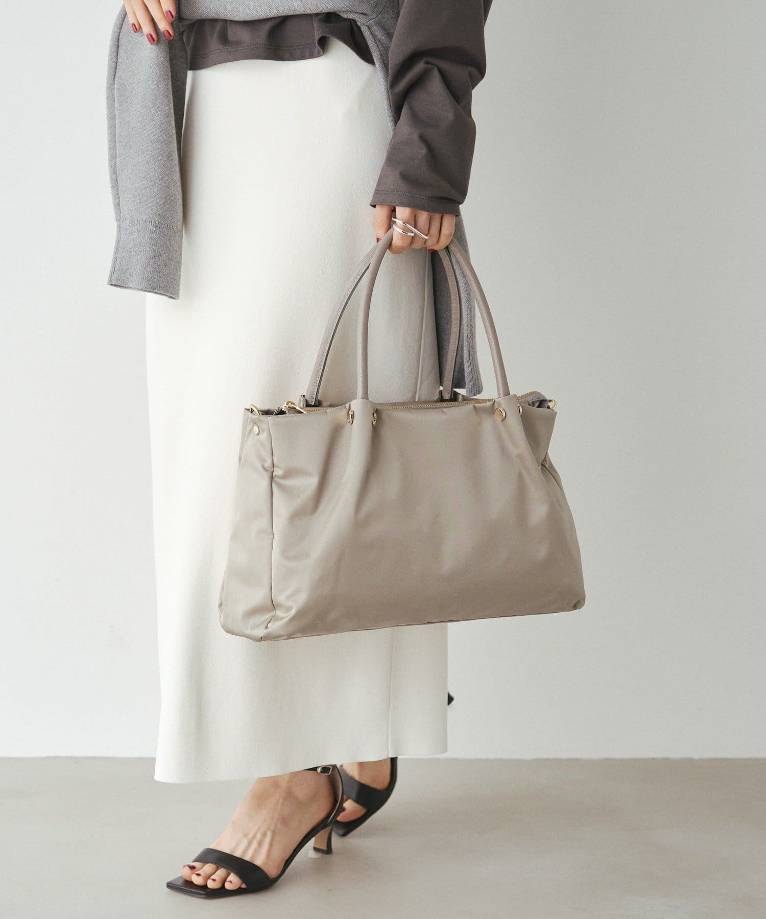 ナイロン三層2WAYトートバッグ | russet(ラシット)レディース | PAL