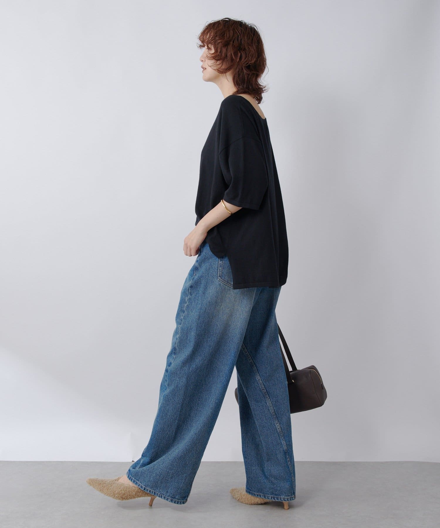 MONN.:.(モン)】フロントナローデニムパンツ | RIVE DROITE(リヴドロワ