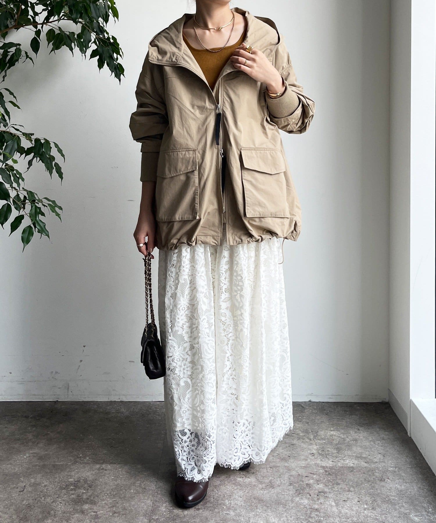 完売カラー再追加！/着映え◎】スカラレースフレアスカート | DOUDOU