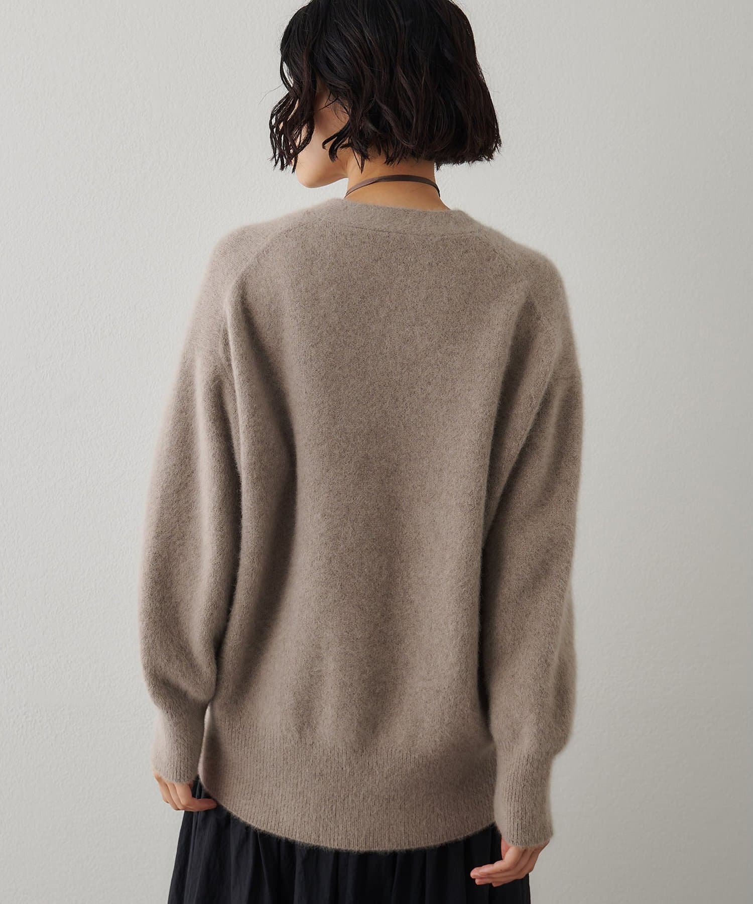 フォックスウールロングカーディガン | Whim Gazette(ウィム ガゼット