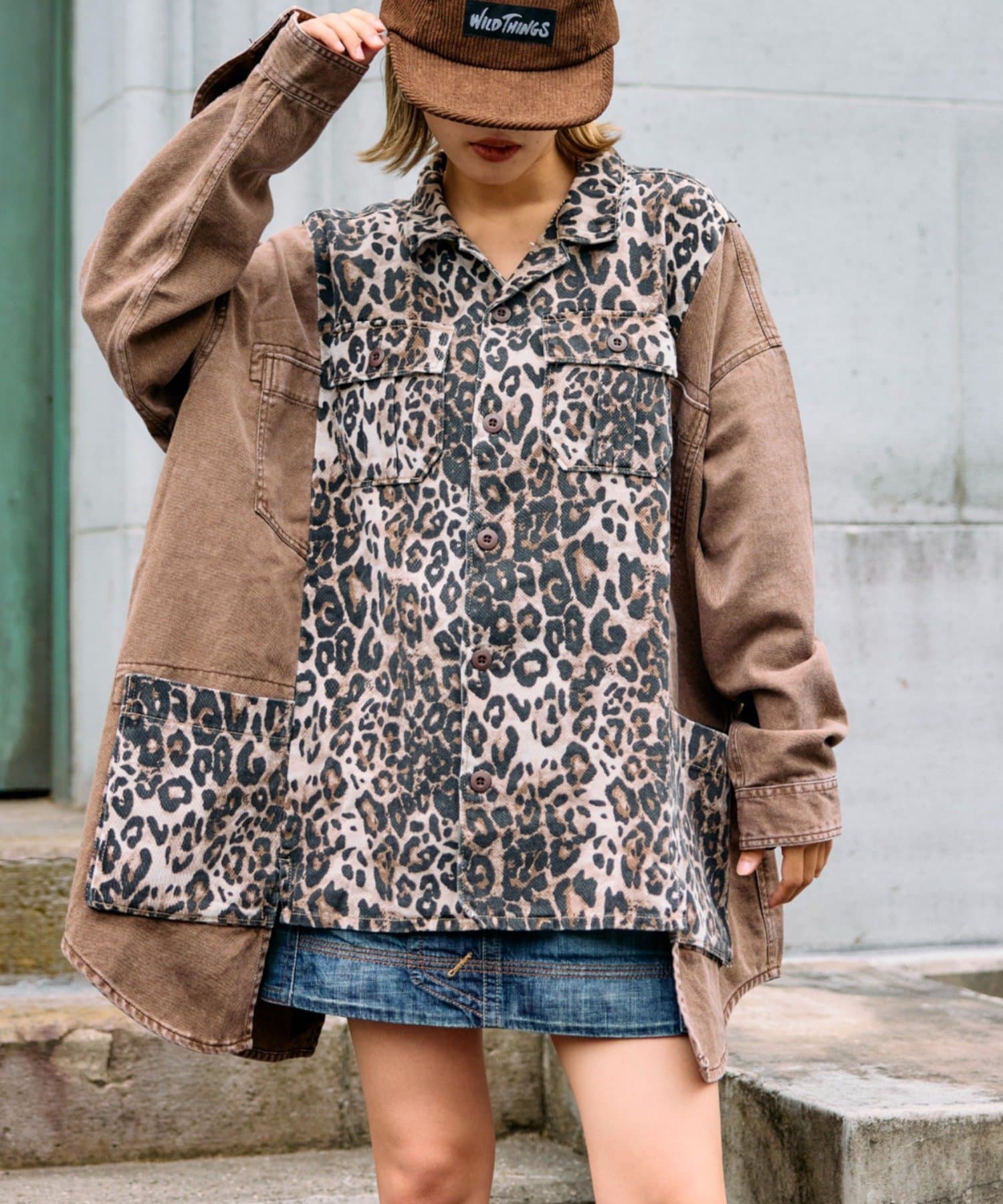 etsinta／エシンタ】リメイク切り替えオーバージャケット | CIAOPANIC