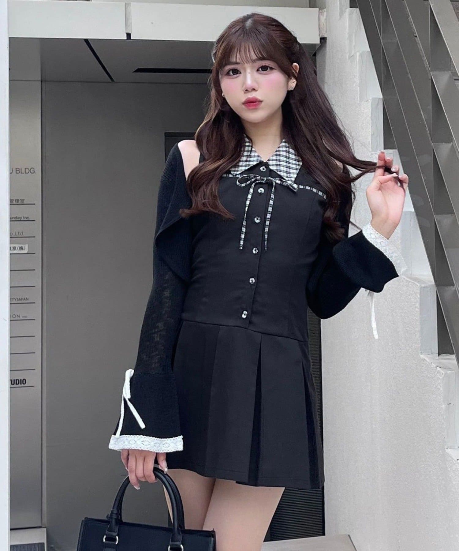 完売カラー再販売】YUI企画 ノースリーブシャツミニワンピース | OLIVE