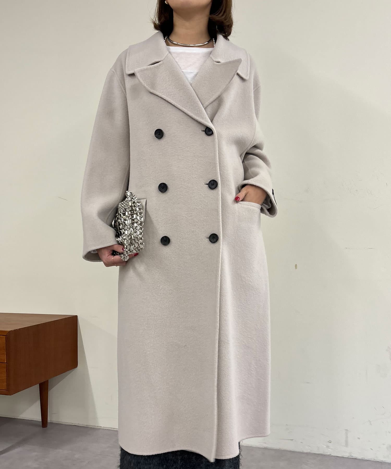 SHENERY】ダブルフェイスロングコート | OUTLET(アウトレット