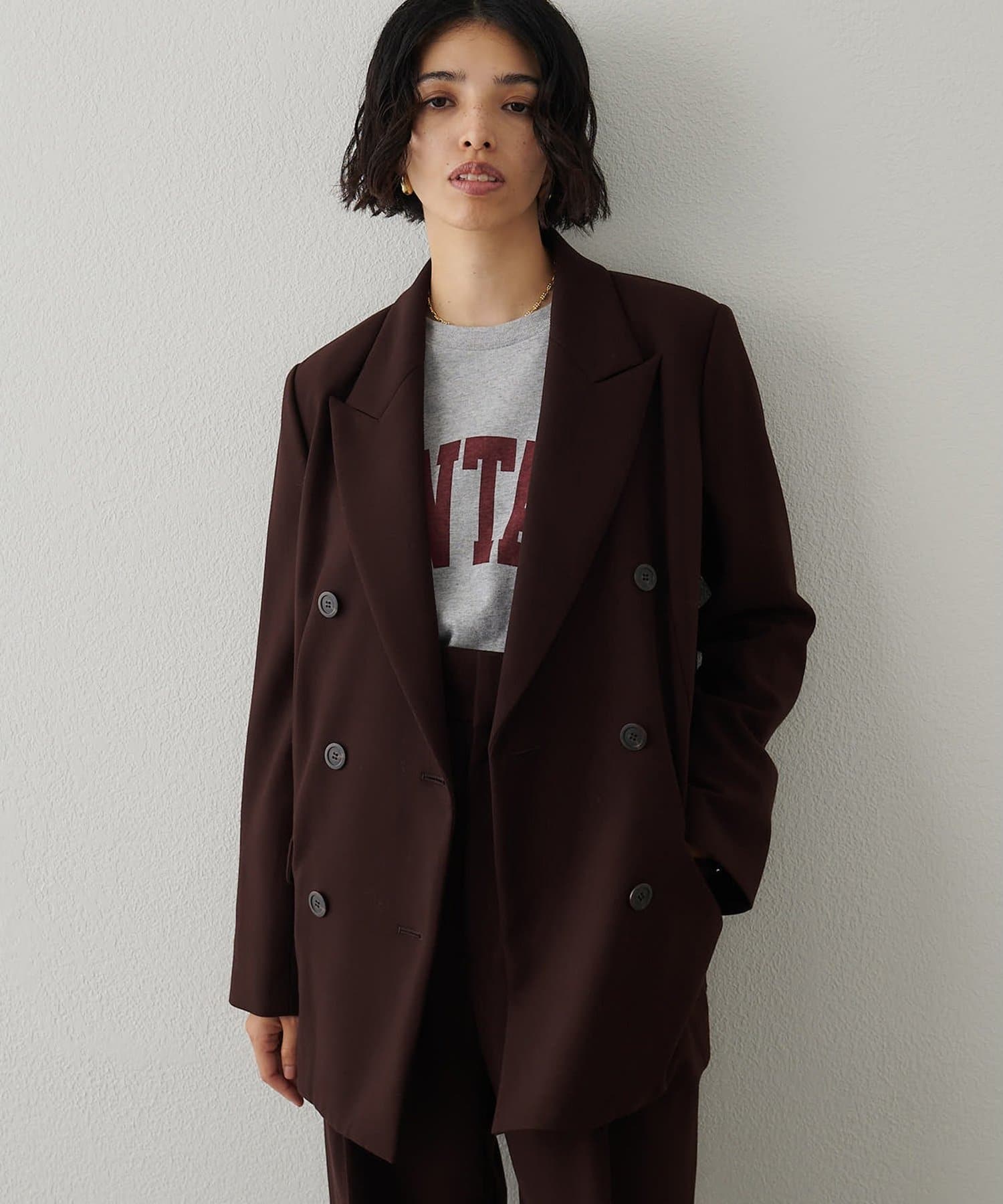 ダブルテーラードジャケット | Whim Gazette(ウィム ガゼット