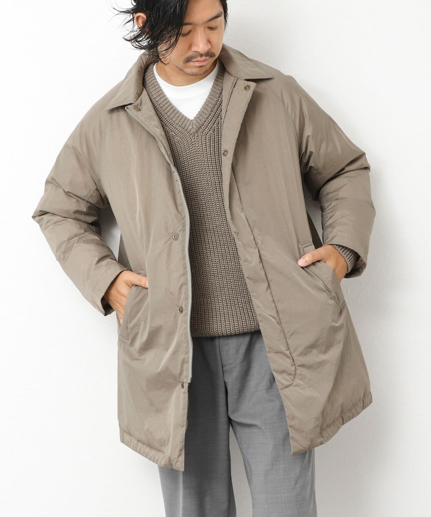 TAION/タイオン】別注ダウンステンカラーコート | NOLLEY'S(ノーリーズ