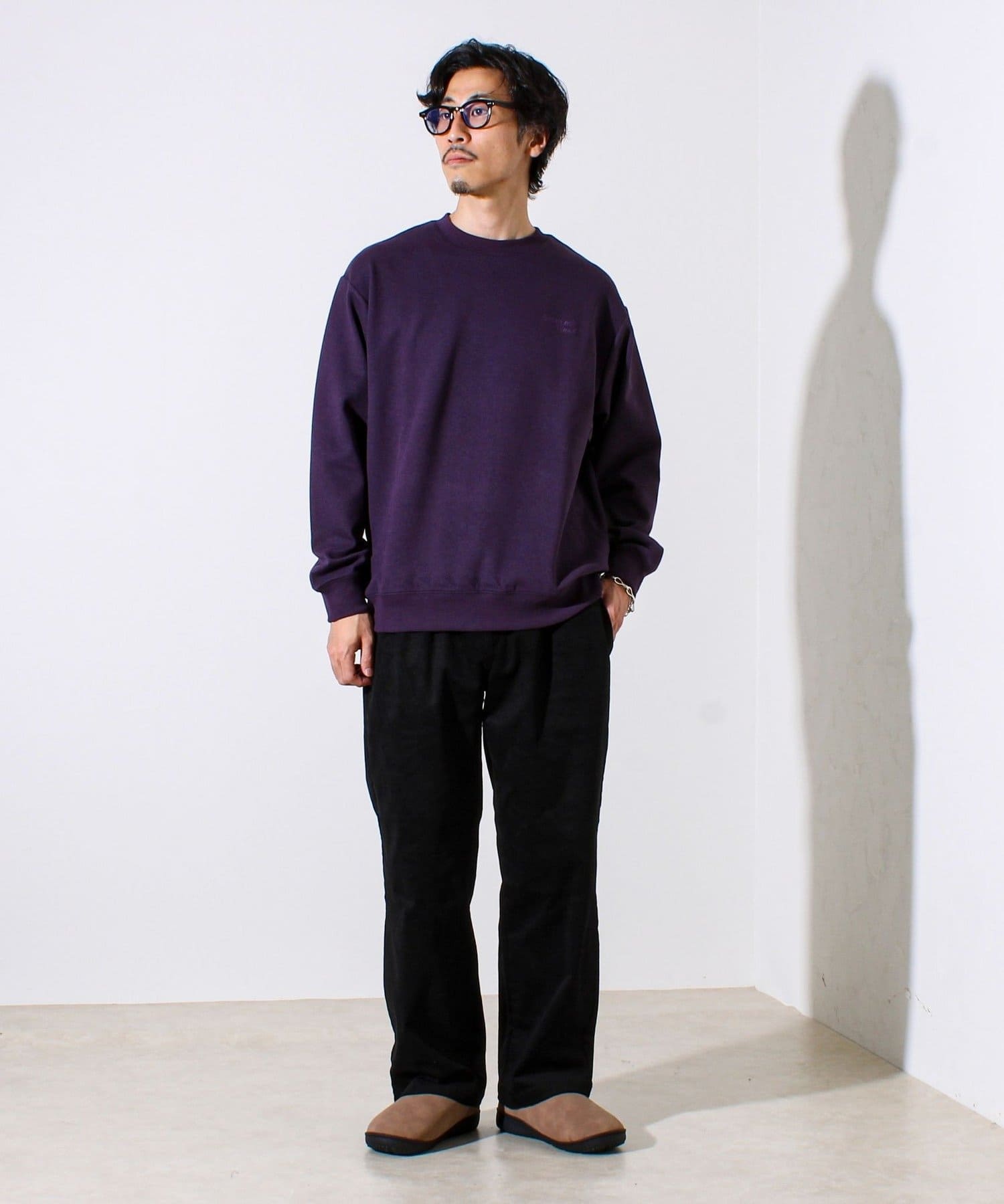 GOODNESS WEAR】ソフトタッチ裏起毛クルーネックスウェット | FREDY