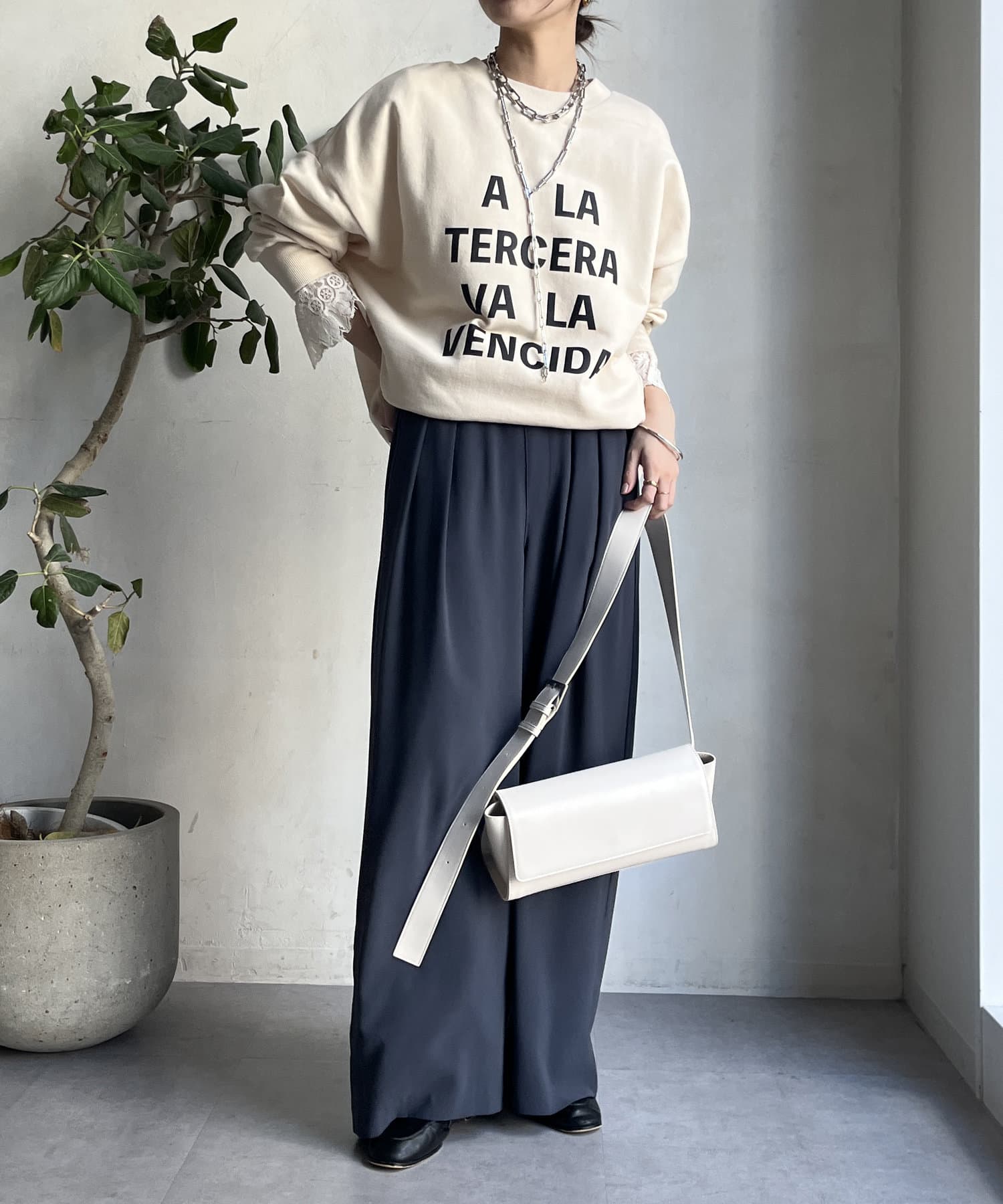 メッセージ2WAYビッグプルオーバー | DOUDOU(ドゥドゥ)レディース