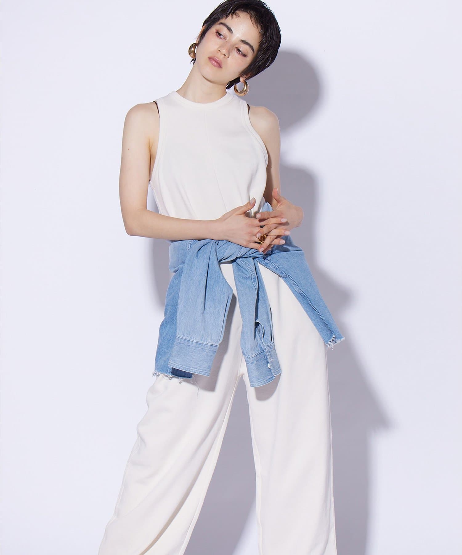 THE PAUSE】スウェットアメスリーブオールインワン | Whim Gazette