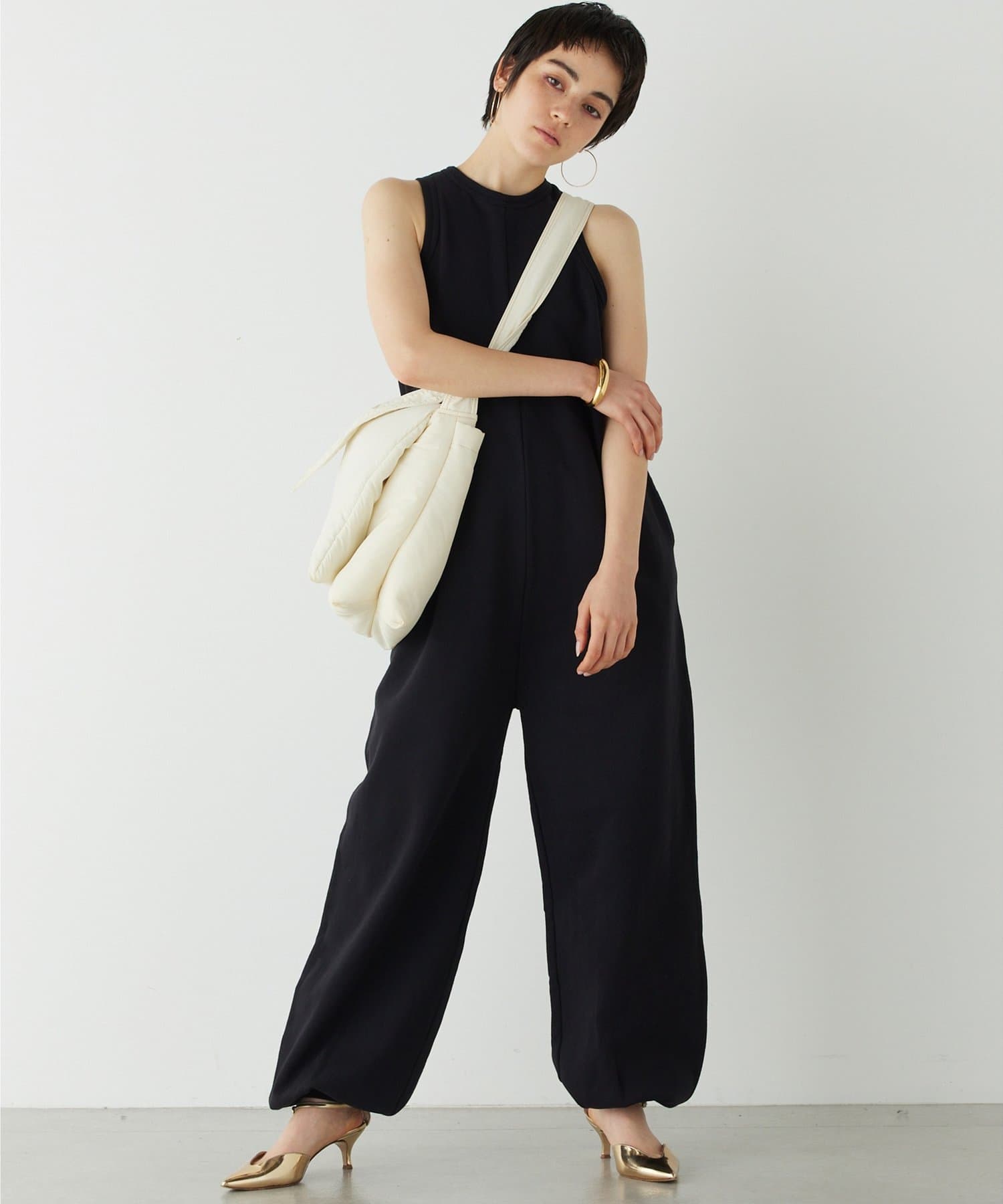 THE PAUSE】スウェットアメスリーブオールインワン | Whim Gazette