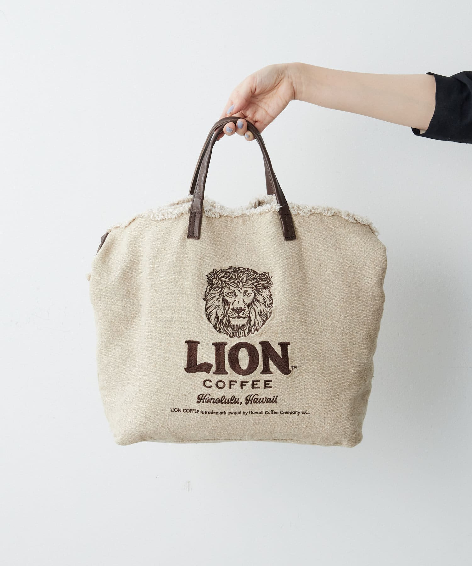 LION COFFEE(ライオンコーヒー)コラボトートバッグ | ear PAPILLONNER