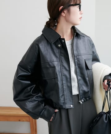 LOUNGEDRESS(ラウンジドレス) レディースのライダースジャケットの商品