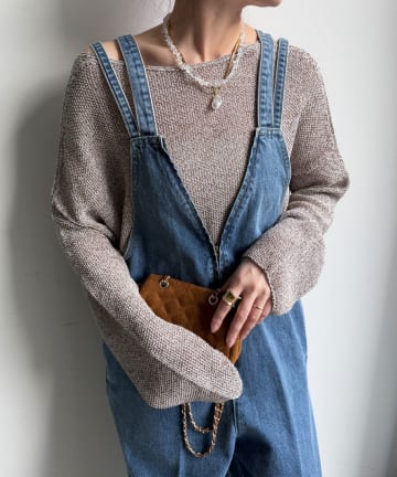 THE PAUSE】スウェットアメスリーブオールインワン | Whim Gazette