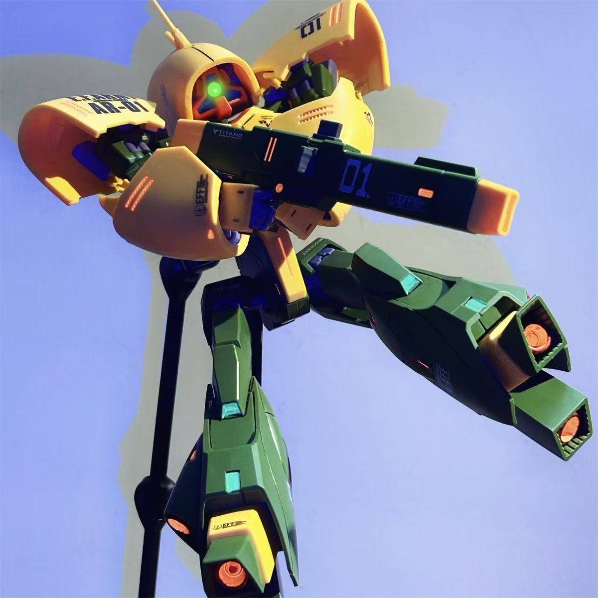 XW Studio HG Asshimar 1/144 - Pumpkin Warrior (Third Party) – Cool