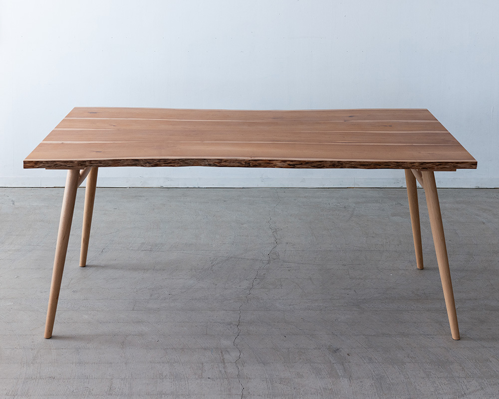 ホエビソザクラ(上溝桜) 4枚ハギテーブル天板 W1600 ONLY［送料込み