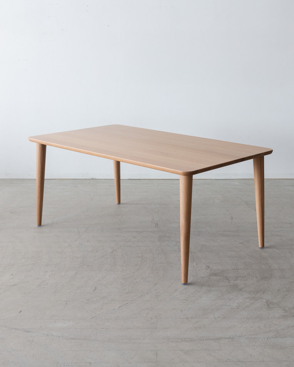 飛騨産業アウトレット］ダイニングテーブル 侭 角丸形 船底面 丸