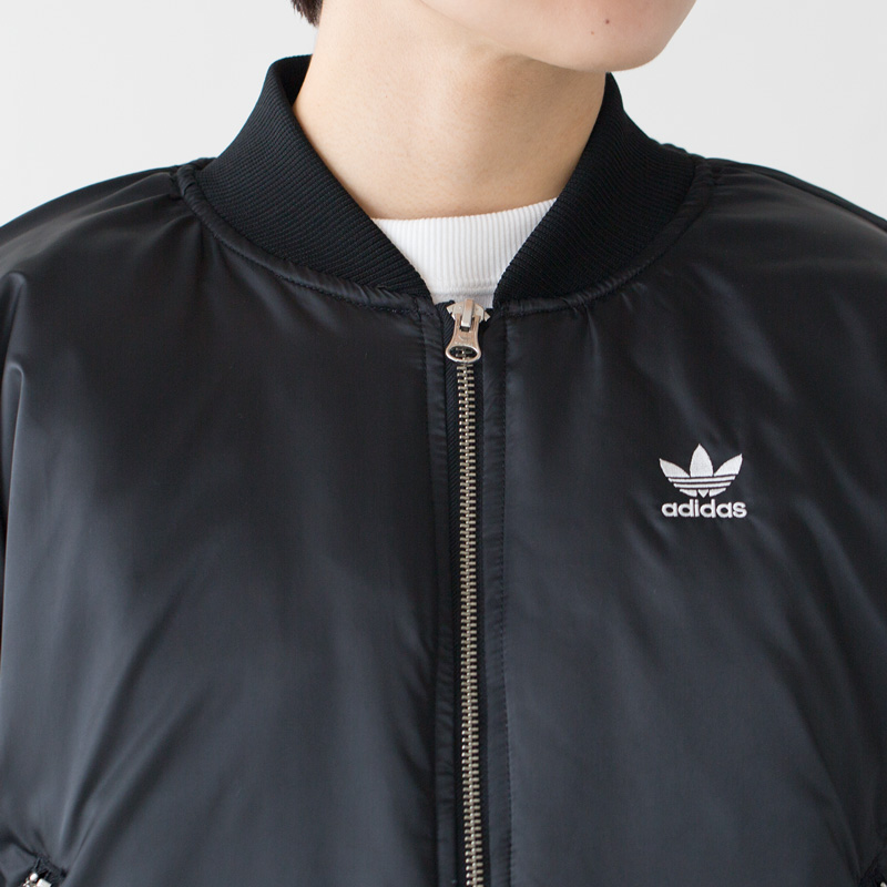 30%OFF】 アディダス オリジナルス レディース ロング ボンバー