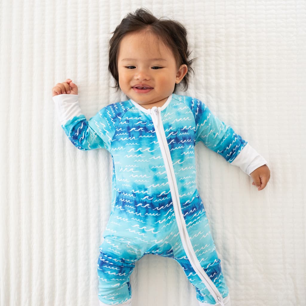 Nalu Baby Coverall - Coco Moon Hawaii - Sizes 0 to 24 Months
