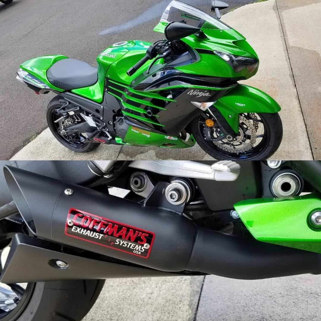 kou フォーム 2008-2011) Coffman's Slip-On Dual Exhausts Kawasaki ZX-14