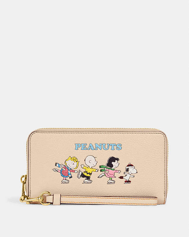 公式】コーチアウトレット | 【COACH X PEANUTS】ロング ジップ