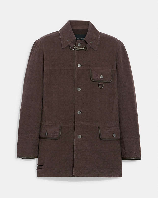 公式】COACH – コーチ | デニム ピーコート