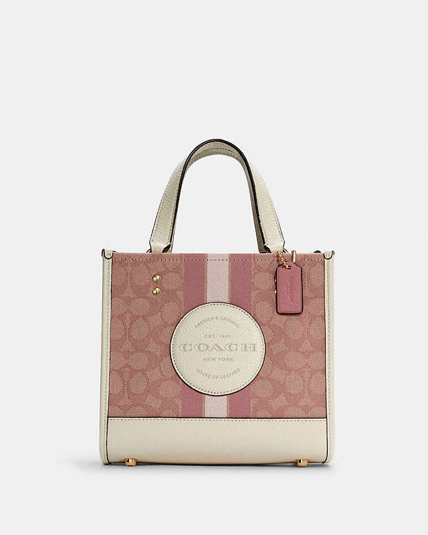公式】コーチアウトレット | デンプシー トート 22 シグネチャー ジャ