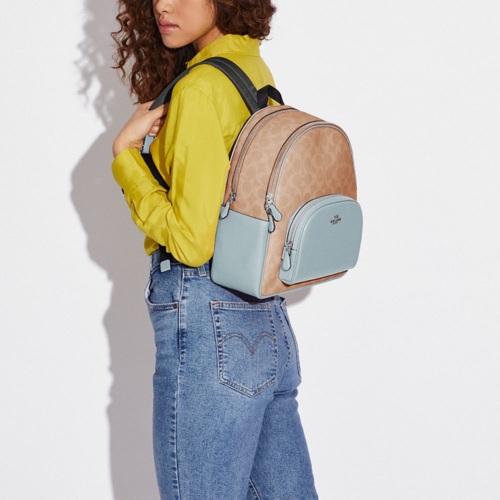 コート バックパック シグネチャー キャンバス バックパック&リュック