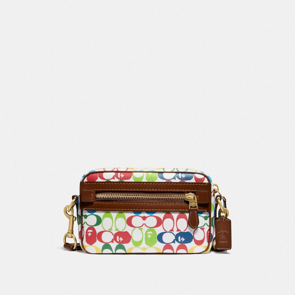 COACH® MC | Bape X Coach Academy Crossbody In Signature Canvas