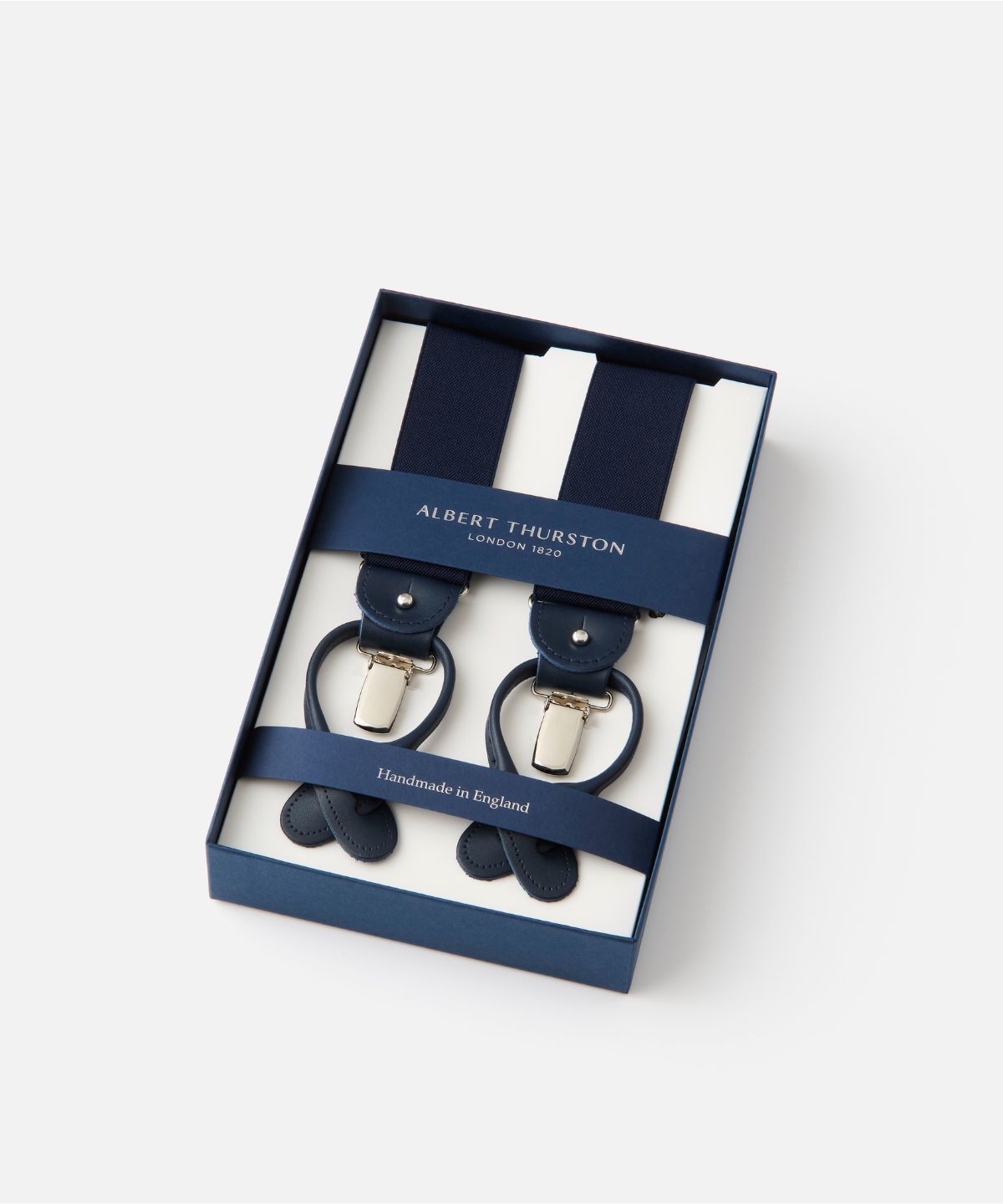 ALBERT THURSTON サスペンダー（ネイビー） – collective.