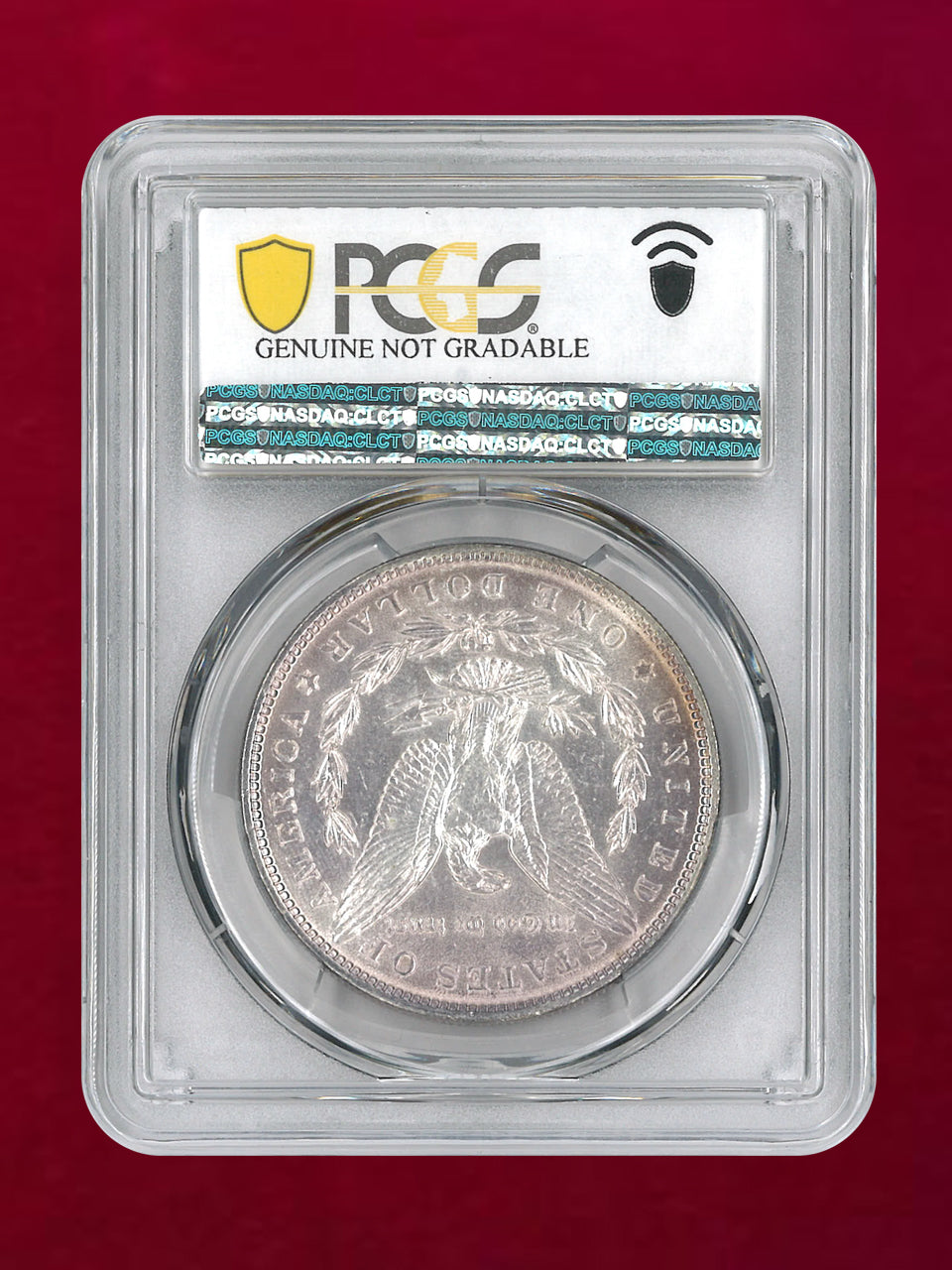 アメリカ】1ドル 銀貨 モルガンダラー 1886 PCGS Genuine Cleaned-UNC