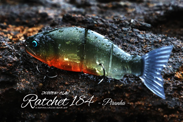 GAN CRAFT JOINTED CLAW RATCHET 184 | Copperstate Tackle