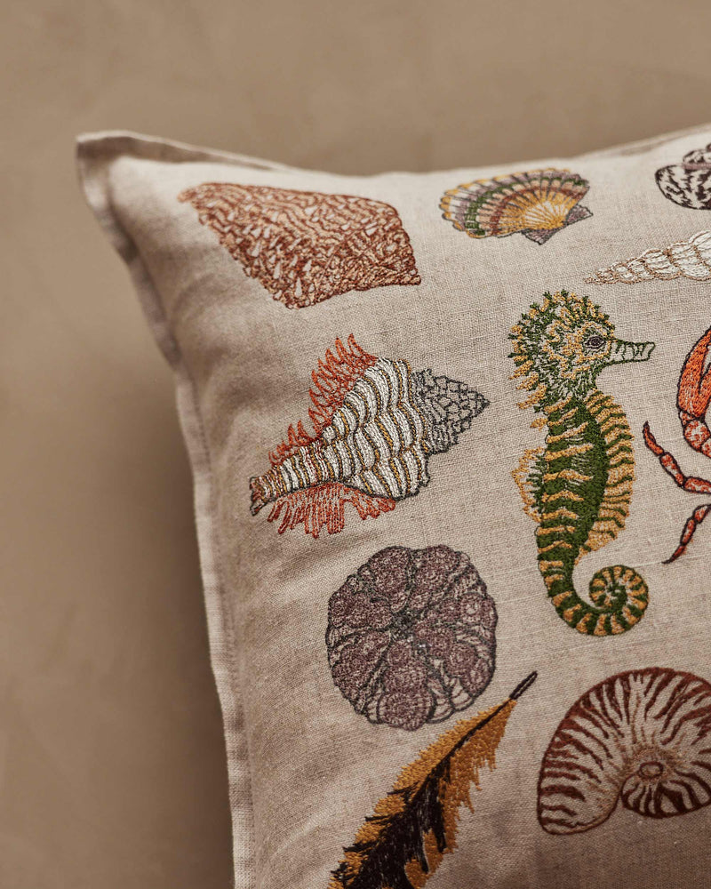 Beach Walk Pillow | Coral & Tusk
