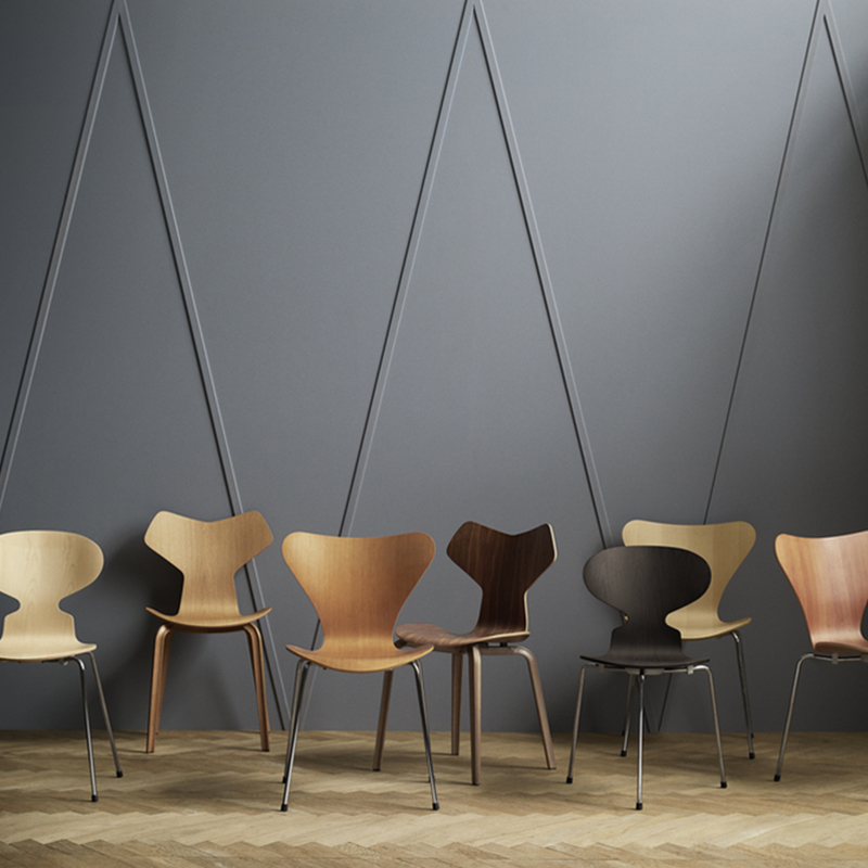 FRITZ HANSEN(フリッツ ハンセン)ANT CHAIR カラードアッシュホワイト