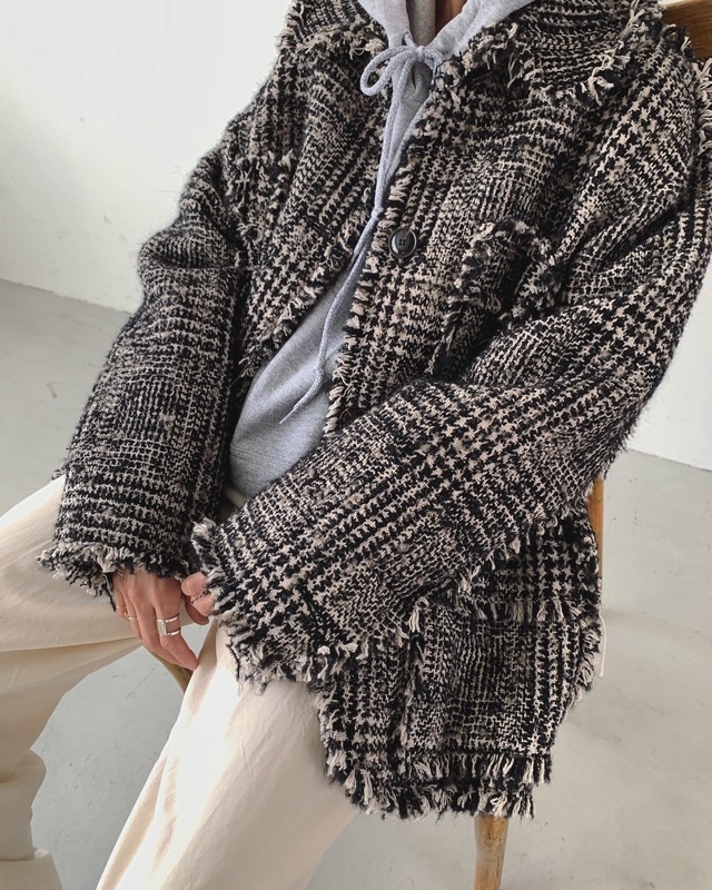 松本恵奈のMUST BUY- CLANEのお気に入りアイテム紹介 “MIX TWEED