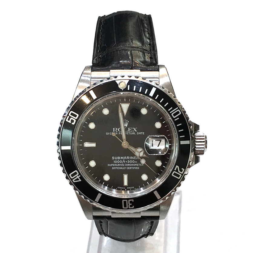 ロレックス サブマリーナ 交換用時計ベルトオーダー｜製作例｜交換用