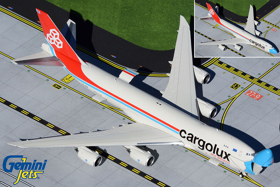 GJCLX1954 GEMINI JETS Cargolux / カーゴルックス航空 B747-8F LX-VCF